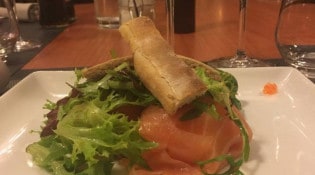 Le Cèdre - Un plat