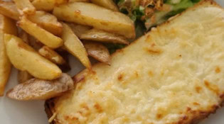 Le Babylone - Un croque monsieur, frites