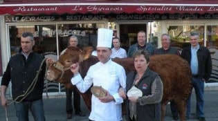 Le Geyracois - La façade du restaurant