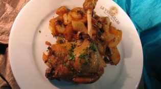 Le Versailles - Un plat