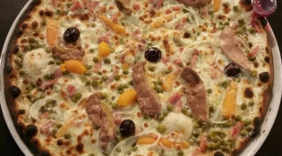 La Grignotière - Une pizza