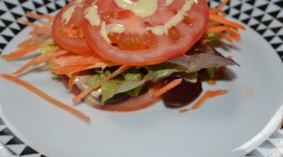 Hôtel restaurant des lacs - Un plat 