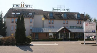 Time Hôtel - La façade du restaurant