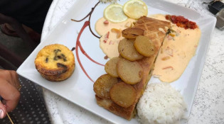 Chalet chez sofia - Un plat