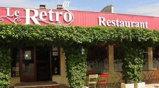 Le Rétro - La façade du restaurant