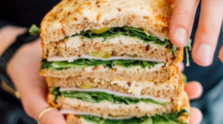 Columbus Café & Co - Un sandwich