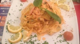 Le Frascati - Les tagliatelles au saumon