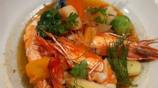 La Table Du Martin Bel Air - un plat