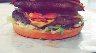 Texas grill - Un burger