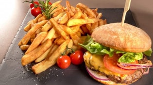 Les Moulins Bleus - Un burger authentique