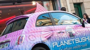 Planet Sushi - service livraison