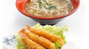 Okado - Menu tempura udon