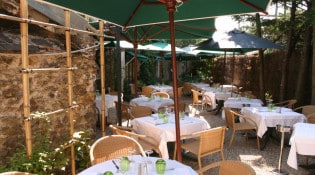 L'Escarbille - La terrasse