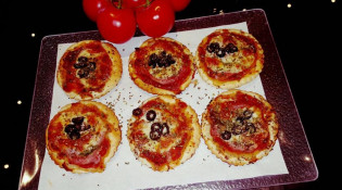 Bagel et Coffee - Des mini pizza