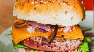 Moustache - Un burger