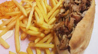 Don'air - Un sandwich kebab, frites