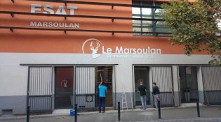 Le Marsoulan - La façade du restaurant 