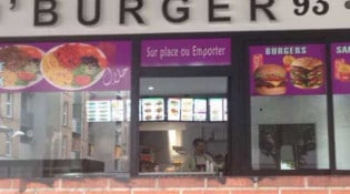 O'burger93 - La façade du restaurant