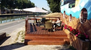 L'Oasis Café - La terrasse