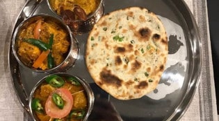 Maharajah Darbar - Plateau repas