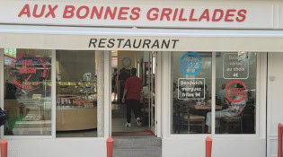 Aux Bonnes Grillades - La façade