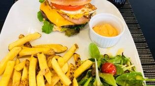 O'Barrio - Une assiette burger