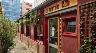 Le Triton - La façade du restaurant