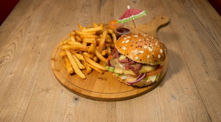 Mister King - Un burger, frites