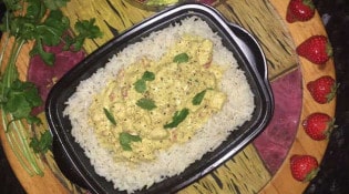 Benkafood - Poulet curry au lait de coco