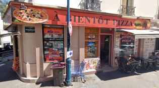 A Bientôt Pizza - La façade