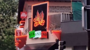Le Tirondino - La façade du restaurant
