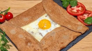 Royal Burger - Une crêpe