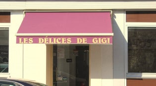 Les Delices de Gigi - La façade du restaurant