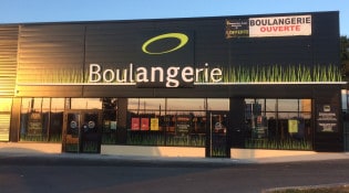 Ange boulangerie - La façade du restaurant