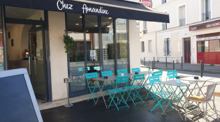 Chez Amandine - La terrasse
