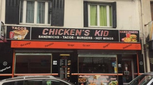 Chiken's kid - La façade du restaurant