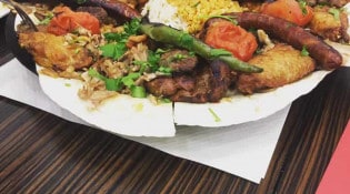 Restaurant Ali Baba - un plat