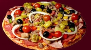 Hall food pizza - pizza