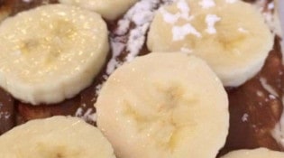 Parnasseto Pizza - La pizza nutella banane