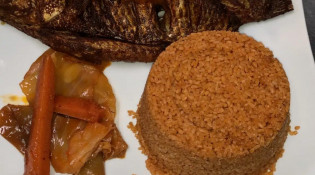 Touche africaine ' - Un plat