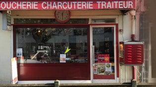 Boucherie Maurice - La façade du restaurant