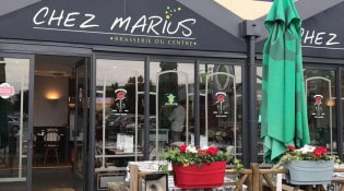Chez Marius - La façade du restaurant