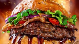 American Steak House - Un burger