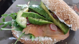 Brunch & Vous - Un bagel 