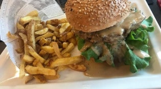 Big ben - un burger, frites
