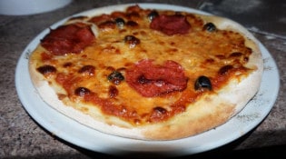 Al forno di Luca - Une pizza