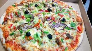 Carlito's pizza - Une pizza