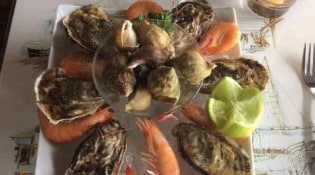 Cocokafe - Un plat des fruits de mer