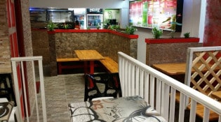 Antillais food - La salle de restauration