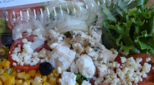 Pizz'Amis - Salade crudite fromage